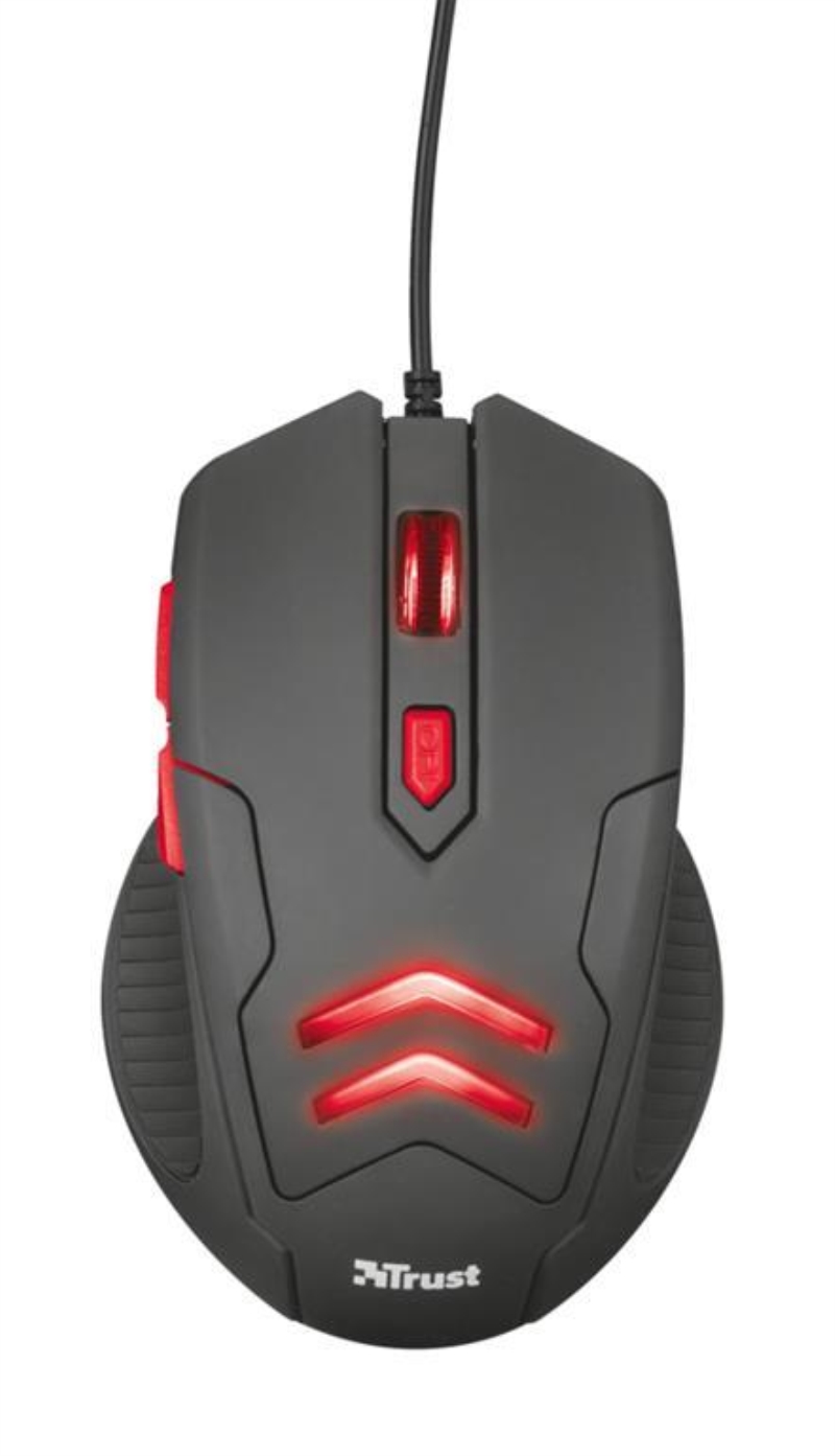 FUNKO MOUSE TRUST GAMING ZIVA FILO OPTICAL CON PAD